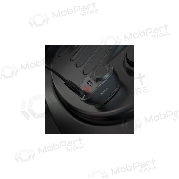 Laadija automobilinis Hoco Z34 x 2 USB (3.1A) (mustad)
