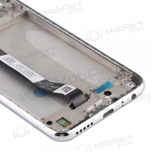 Xiaomi Redmi Note 8 / Note 8 2021 ekraan (valged) (koos raamiga) (service pack) (originaalne) Xiaomi Redmi Note 8 / Note 8 2021 ekraan (valged) (koos raamiga) (service pack) (originaalne)