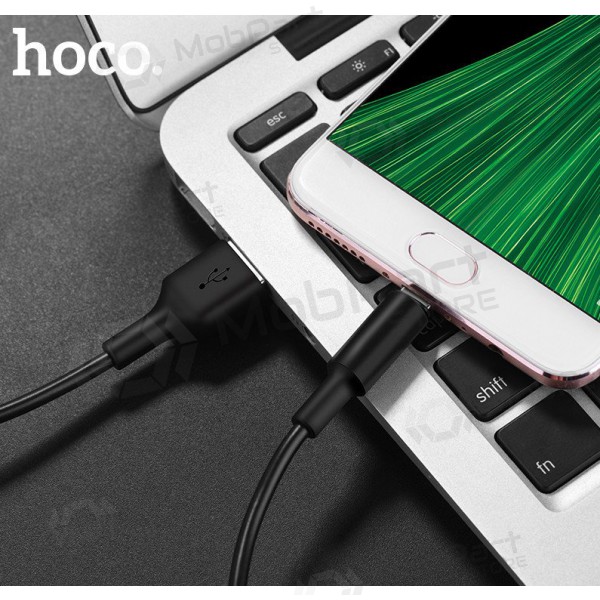USB kaabel Hoco X25 microUSB 1.0m (mustad)