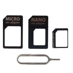 NanoSIM ja MicroSIM adapter