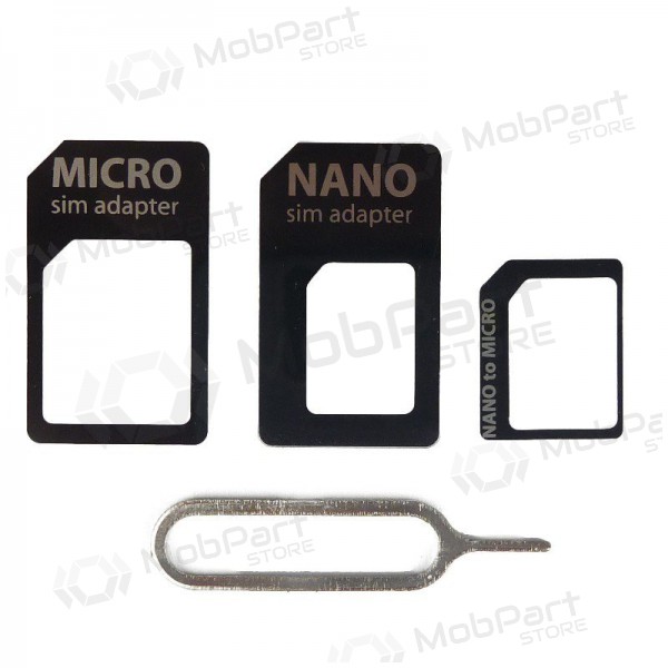 NanoSIM ja MicroSIM adapter