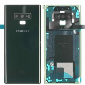 Samsung N960F Galaxy Note 9 patareipesade kaas (tagakaas) mustad (Midnight Black) (kasutatud grade A, originaalne)