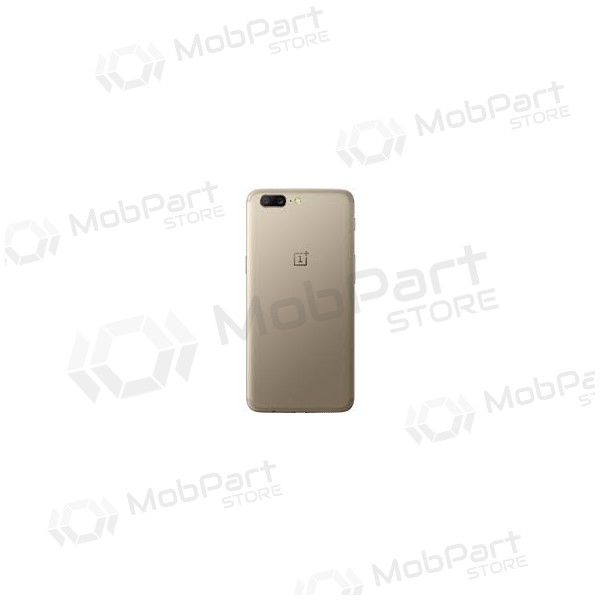 OnePlus 5 patareipesade kaas (tagakaas) (kuldsed) (kasutatud grade B, originaalne)