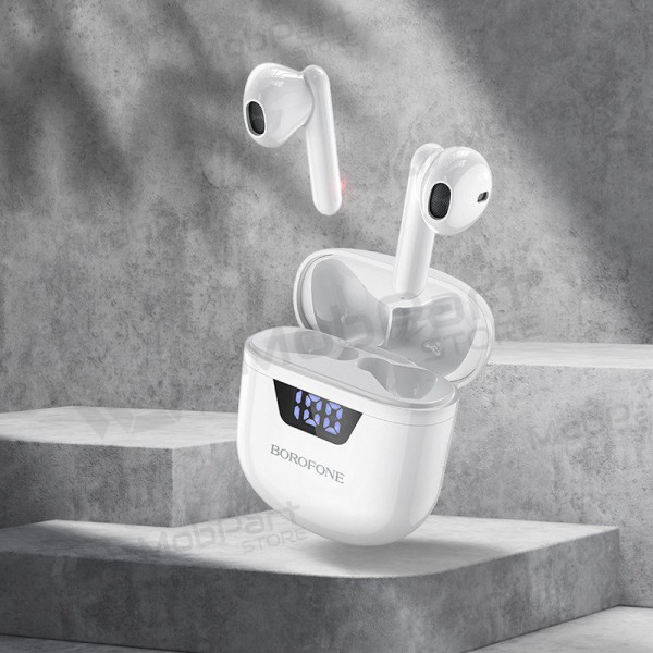 Juhtmeta vabakäeseadmega Borofone BW05 Pure TWS (valge) Juhtmeta vabakäeseadmega Borofone BW05 Pure TWS (valge)