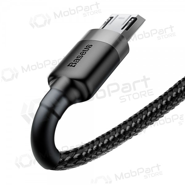 USB kaabel Baseus Cafule microUSB 2.0m 1.5A (hall-mustad) CAMKLF-CG1