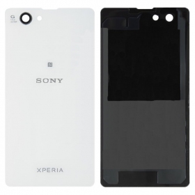 Sony Xperia Z1 Compact D5503 patareipesade kaas (tagakaas) (valged)