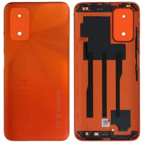 Xiaomi Redmi 9T patareipesade kaas (tagakaas) (oranžinis)