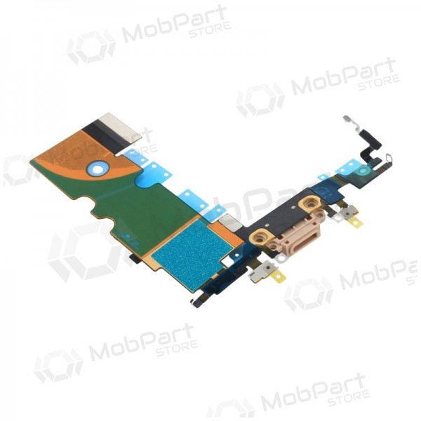 Apple iPhone 8 / SE 2020 laadimispesa ja mikrofoni liides (laadimisliides) (kuldne) Apple iPhone 8 / SE 2020 laadimispesa ja mikrofoni liides (laadimisliides) (kuldne)