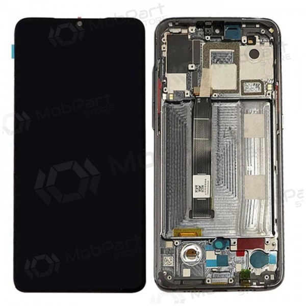 Xiaomi Mi 9 ekraan (mustad) (koos raamiga) (originaalne) Xiaomi Mi 9 ekraan (mustad) (koos raamiga) (originaalne)