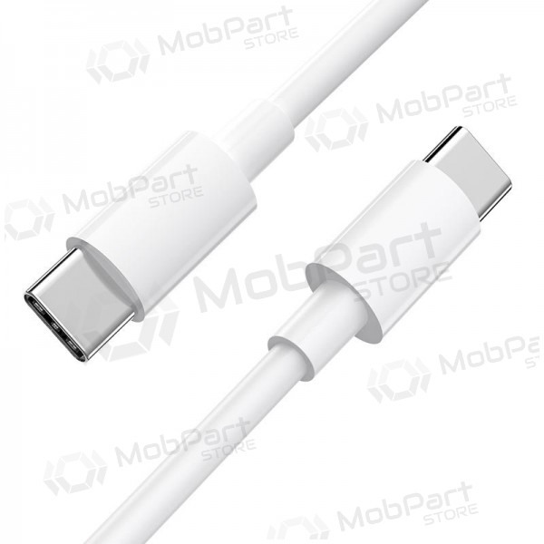 USB kaabel Hoco X51 Type-C - Type-C 20V 5A 100W 1.0m (valged)