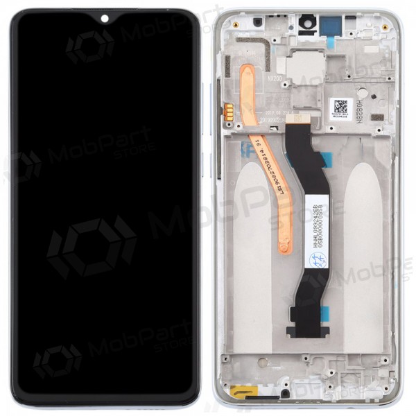 Xiaomi Redmi Note 8 Pro ekraan (valged) (koos raamiga) (service pack) (originaalne) Xiaomi Redmi Note 8 Pro ekraan (valged) (koos raamiga) (service pack) (originaalne)
