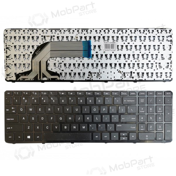 HP 250 G3 klaviatuur  koos raamiga