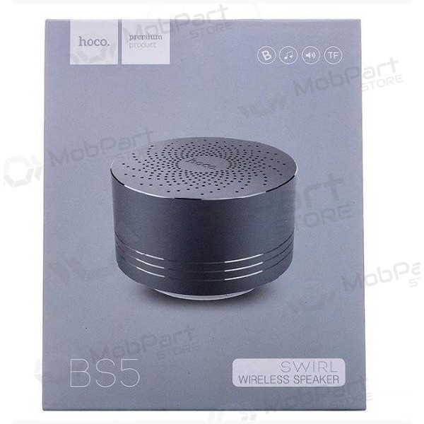 Bluetooth kaasaskantav kõlar HOCO BS5 (MicroSD, vabakäeseadmega, AUX,FM) (hall)