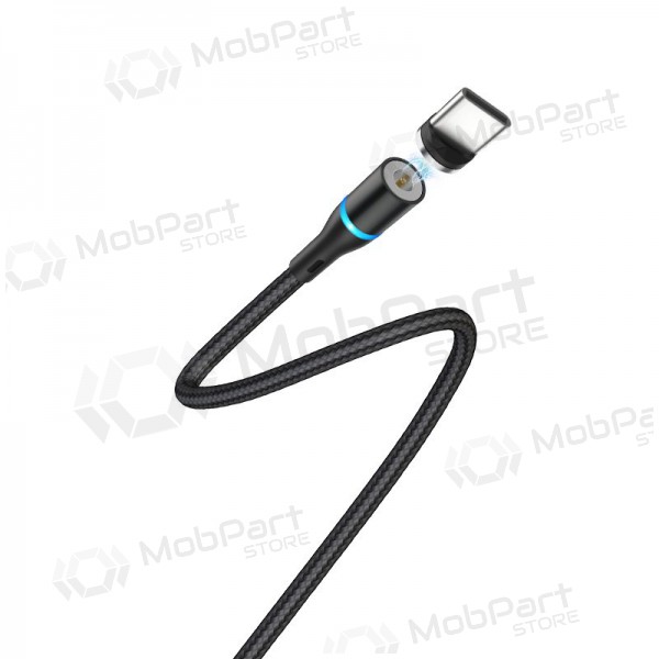 USB kaabel Borofone BU16 Skill Magnetic Type-C 1.0m (mustad)