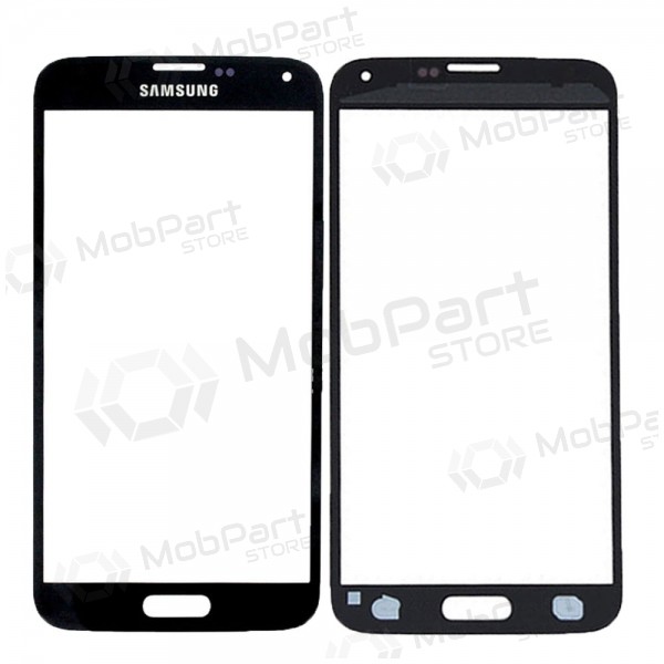 Samsung G900F Galaxy S5 Ekraani klaas (mustad) (for screen refurbishing)