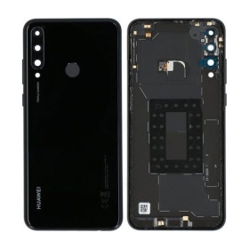 Huawei Y6p 2020 patareipesade kaas (tagakaas) (Midnight Black) (kasutatud grade C, originaalne)