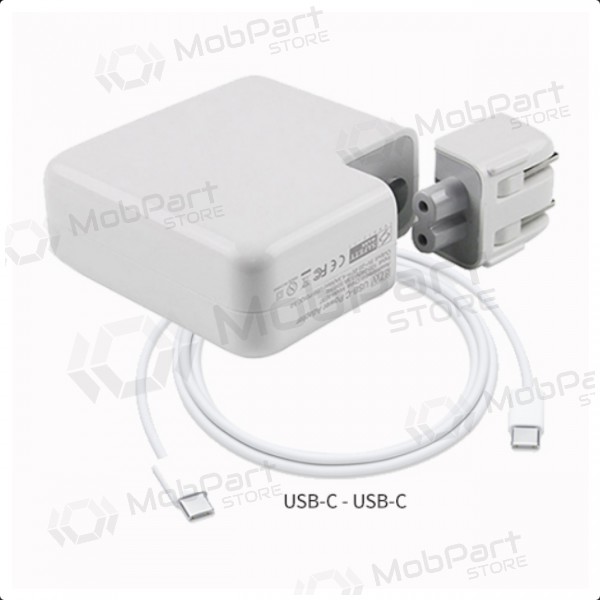 USB-C, 61W sülearvuti laadija