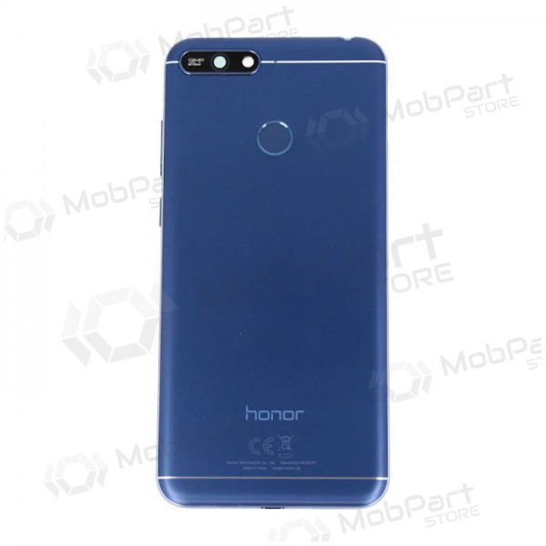 Huawei Honor 7A patareipesade kaas (tagakaas) (sinised) (kasutatud grade A, originaalne)