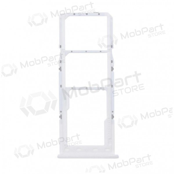 Samsung Galaxy A125 A12 / A127 A12S SIM kaardi hoidja (valged) (service pack) (originaalne)