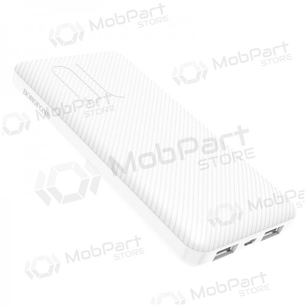 Väline patarei / aku Power Bank Borofone BT28 Ultra Slim 10000mAh valge Väline patarei / aku Power Bank Borofone BT28 Ultra Slim 10000mAh valge