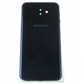 Samsung J610 Galaxy J6 Plus 2018 patareipesade kaas (tagakaas) (mustad) (kasutatud grade B, originaalne)