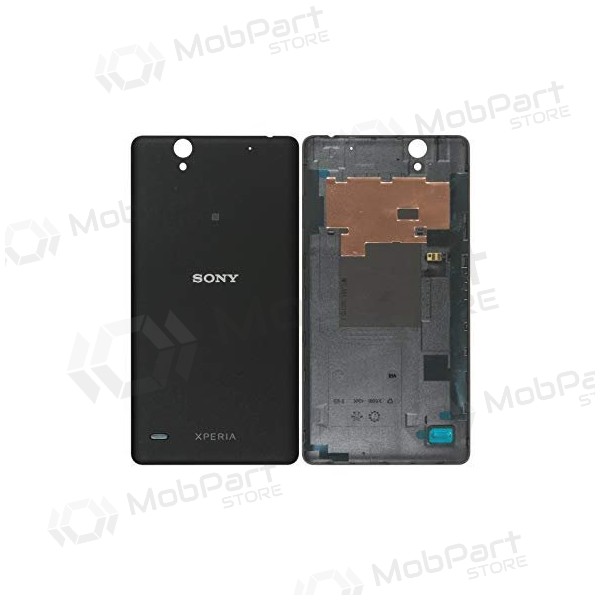 Sony E5333 Xperia C4 patareipesade kaas (tagakaas) (mustad) (kasutatud grade B, originaalne)