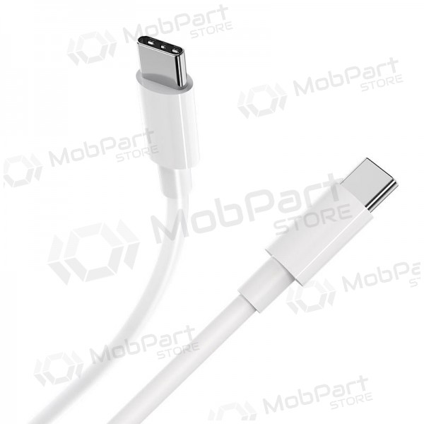USB kaabel Hoco X51 Type-C - Type-C 20V 5A 100W 2.0m (valged)