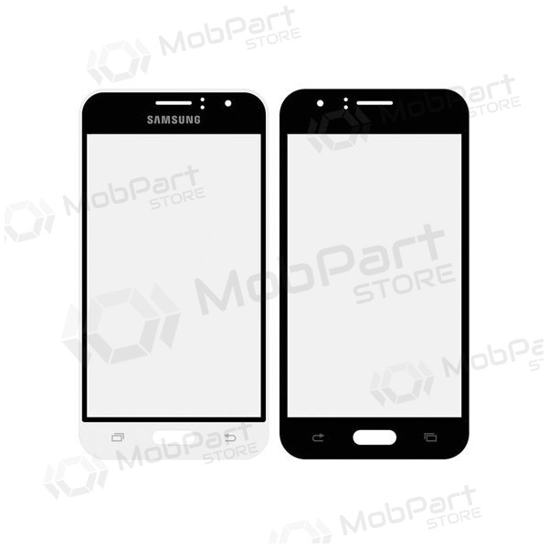 Samsung J120F Galaxy J1 (2016) Ekraani klaas (valged) (for screen refurbishing)