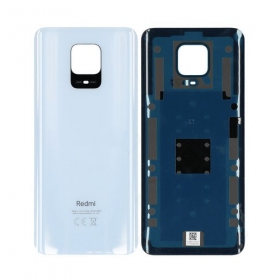 Xiaomi Redmi Note 9S / Note 9 Pro patareipesade kaas (tagakaas) valged (Glacier White)