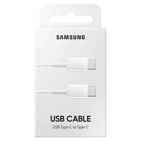 USB kaabel Samsung EP-DA705BWEGWW Type-C - Type-C 1.0m (valged) (OEM)