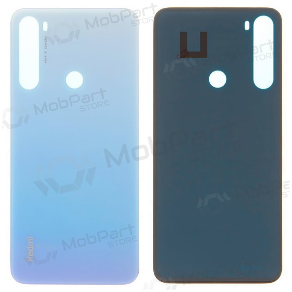 Xiaomi Redmi Note 8 patareipesade kaas (tagakaas) valged (Moonlight White)