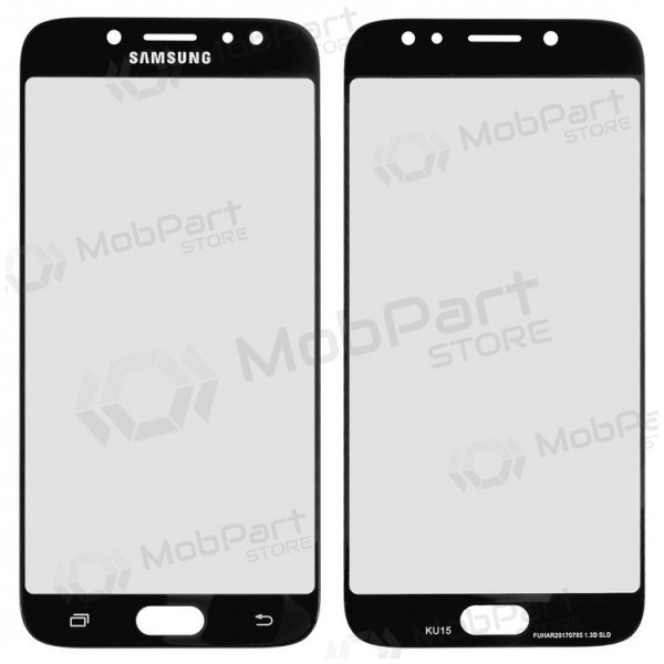 Samsung J730F Galaxy J7 (2017) Ekraani klaas (mustad) (for screen refurbishing)