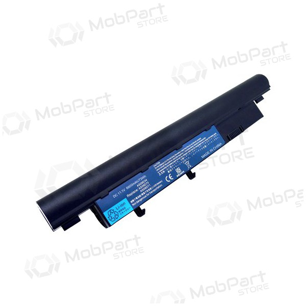 ACER AS09D31, 6600mAh sülearvuti aku, Extended