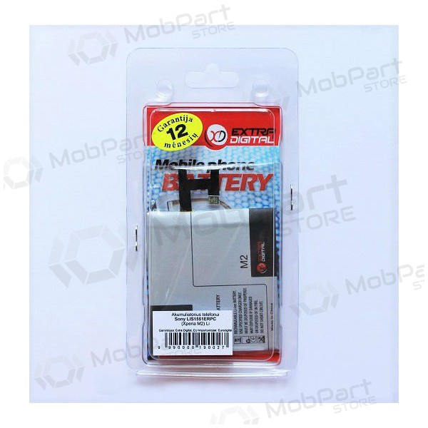 Sony Xperia M2 (LIS1551ERPC) patarei / aku (2330mAh) Sony Xperia M2 (LIS1551ERPC) patarei / aku (2330mAh)