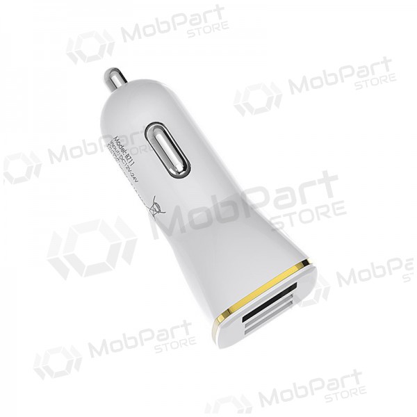 Laadija automobilinis Borofone BZ11 x 2 USB (2.1A) (mustad)