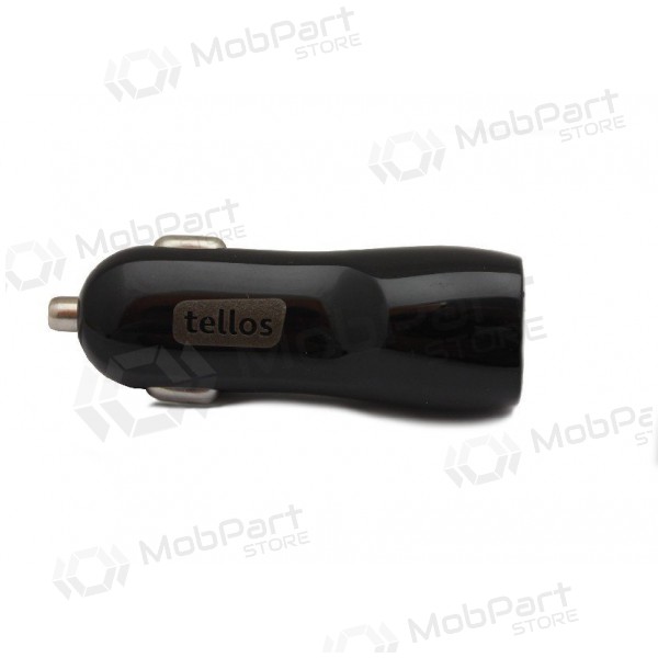 Autolaadija Tellos C102 USB 1A (mustad)