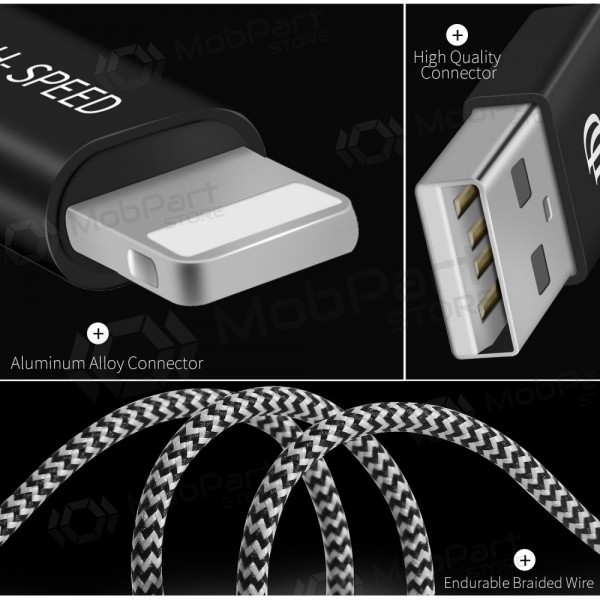 USB kaabel Dux Ducis K-ONE Lightning FastCharging 2.0m
