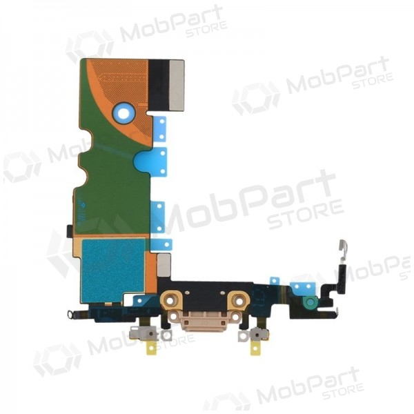 Apple iPhone 8 / SE 2020 laadimispesa ja mikrofoni liides (laadimisliides) (kuldne) Apple iPhone 8 / SE 2020 laadimispesa ja mikrofoni liides (laadimisliides) (kuldne)