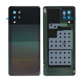 Samsung A426 Galaxy A42 5G 2021 patareipesade kaas (tagakaas) (Prism Dot Black) (kasutatud grade C, originaalne)