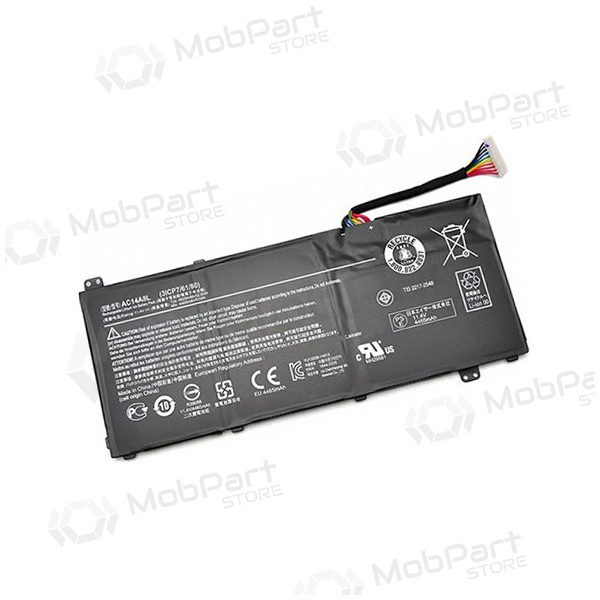 ACER AC14A8L, 4600mAh sülearvuti aku - PREMIUM ACER AC14A8L, 4600mAh sülearvuti aku - PREMIUM