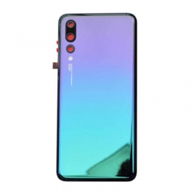Huawei P20 Pro patareipesade kaas (tagakaas)  (Twilight) (kasutatud grade C, originaalne)