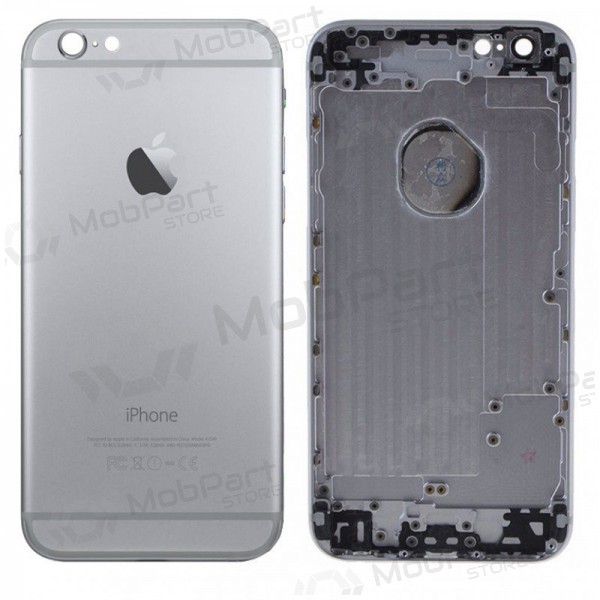 Apple iPhone 6 patareipesade kaas (tagakaas) hall (space grey) (kasutatud grade B, originaalne) Apple iPhone 6 patareipesade kaas (tagakaas) hall (space grey) (kasutatud grade B, originaalne)