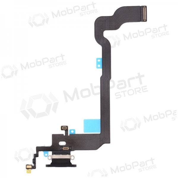 Apple iPhone X laadimispesa ja mikrofoni liides (laadimisliides) (must)