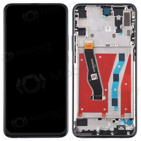 Huawei P Smart Z / Y9 Prime 2019 ekraan (mustad) (koos raamiga) (Premium)