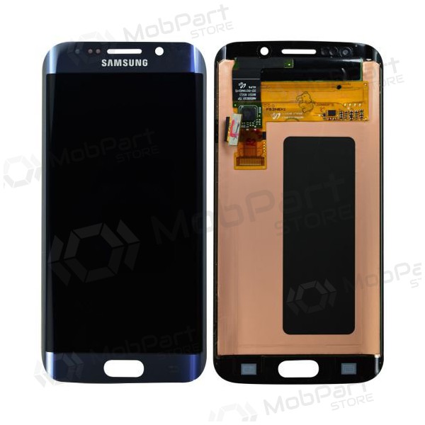 Samsung G925F Galaxy S6 Edge ekraan (mustad) (service pack) (originaalne)
