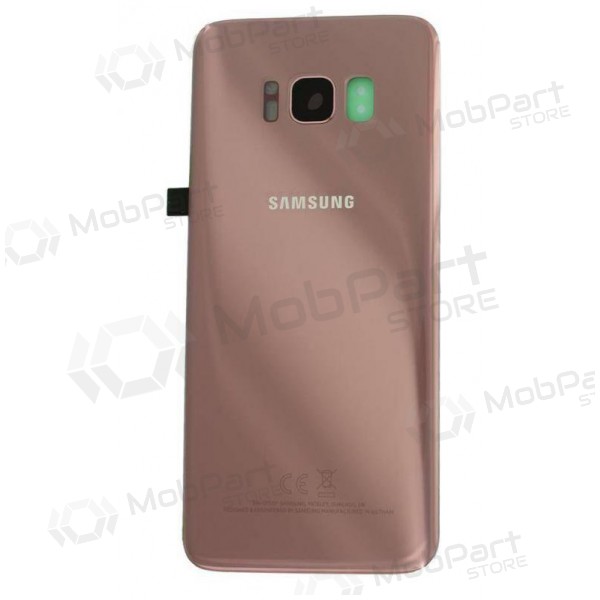 Samsung G950F Galaxy S8 patareipesade kaas (tagakaas) roosi värvi (Rose Pink) (kasutatud grade A, originaalne) Samsung G950F Galaxy S8 patareipesade kaas (tagakaas) roosi värvi (Rose Pink) (kasutatud grade A, originaalne)