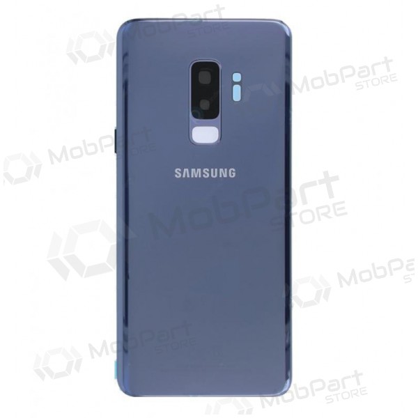 Samsung G965F Galaxy S9 Plus patareipesade kaas (tagakaas) sinised (Coral Blue) (kasutatud grade A, originaalne)