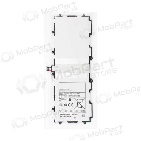 Samsung P5200 Galaxy Tab 3 10.1 / P5210 Galaxy Tab 3 10.1 / P5220 Tab 3 10.1 patarei / aku (6800mAh) Samsung P5200 Galaxy Tab 3 10.1 / P5210 Galaxy Tab 3 10.1 / P5220 Tab 3 10.1 patarei / aku (6800mAh)