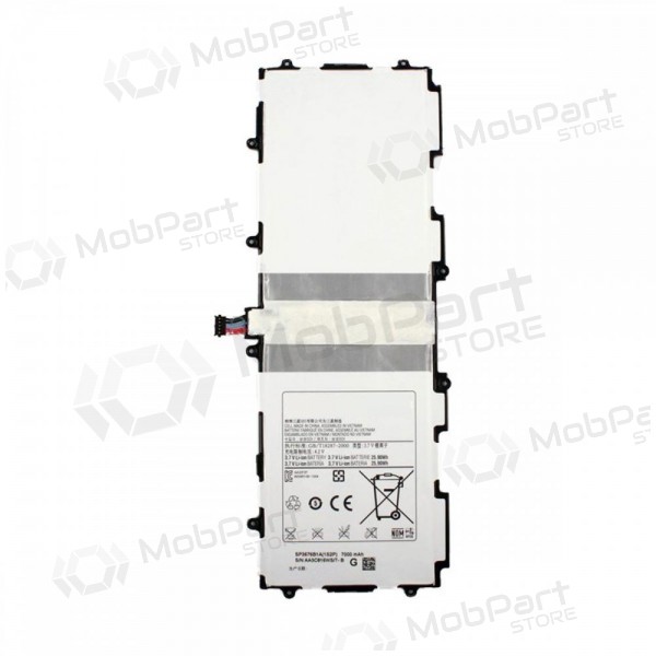 Samsung N8000 Galaxy Note 10.1 / P5100 Galaxy Note 10.1 / P7500 Galaxy Tab 10.1 (SP3676B1A) patarei / aku (7000mAh) Samsung N8000 Galaxy Note 10.1 / P5100 Galaxy Note 10.1 / P7500 Galaxy Tab 10.1 (SP3676B1A) patarei / aku (7000mAh)
