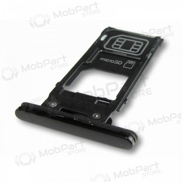 Sony H8314 Xperia XZ2 Compact SIM kaardi hoidja (mustad) (originaalne)